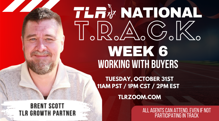 
TLR: TRACK WEEK 6: WORKING WITH BUYERS