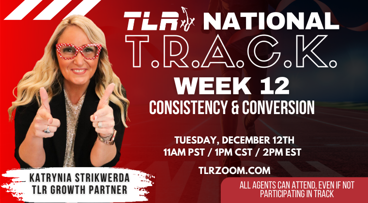 
Track Week 12: Consistency & Conversion