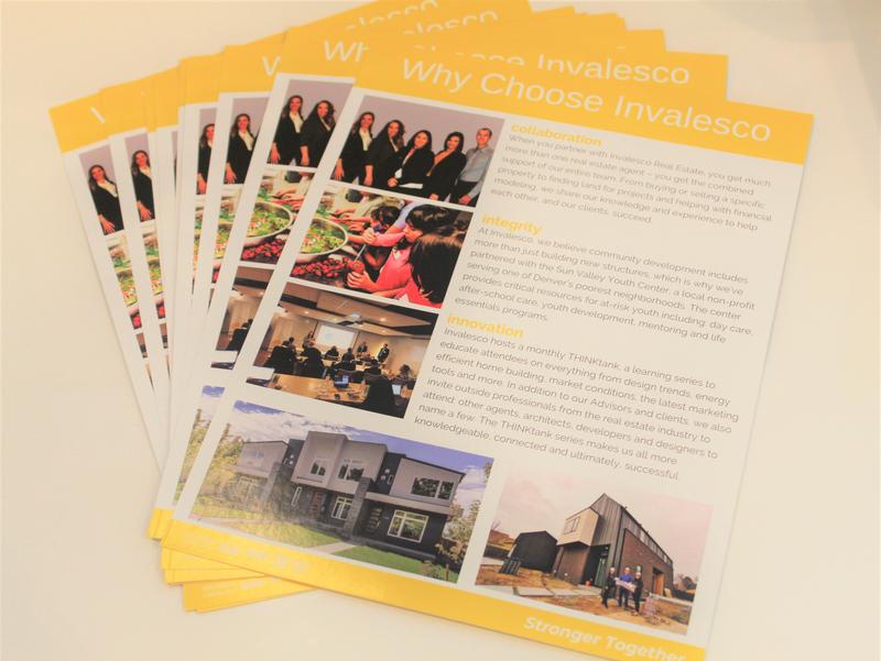 
“Why Choose Invalesco” Flyers